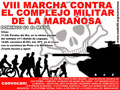 Crnica y fotos de la VIII marcha contra el complejo biolgico y qumico militar de La Maraosa 